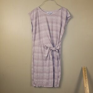 Nine West Tie-Knot Waist T-Shirt Dress Size M